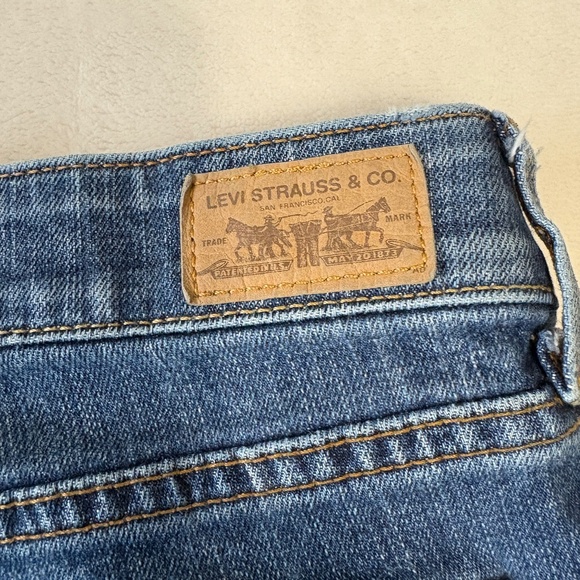 Levi's Perfect Waist 525 Boot Cut Blue Jeans Womens Size 10 Pants - Picture 10 of 13